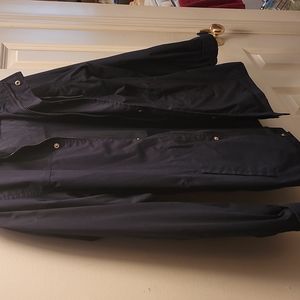 Light jacket, navy blue, gently used